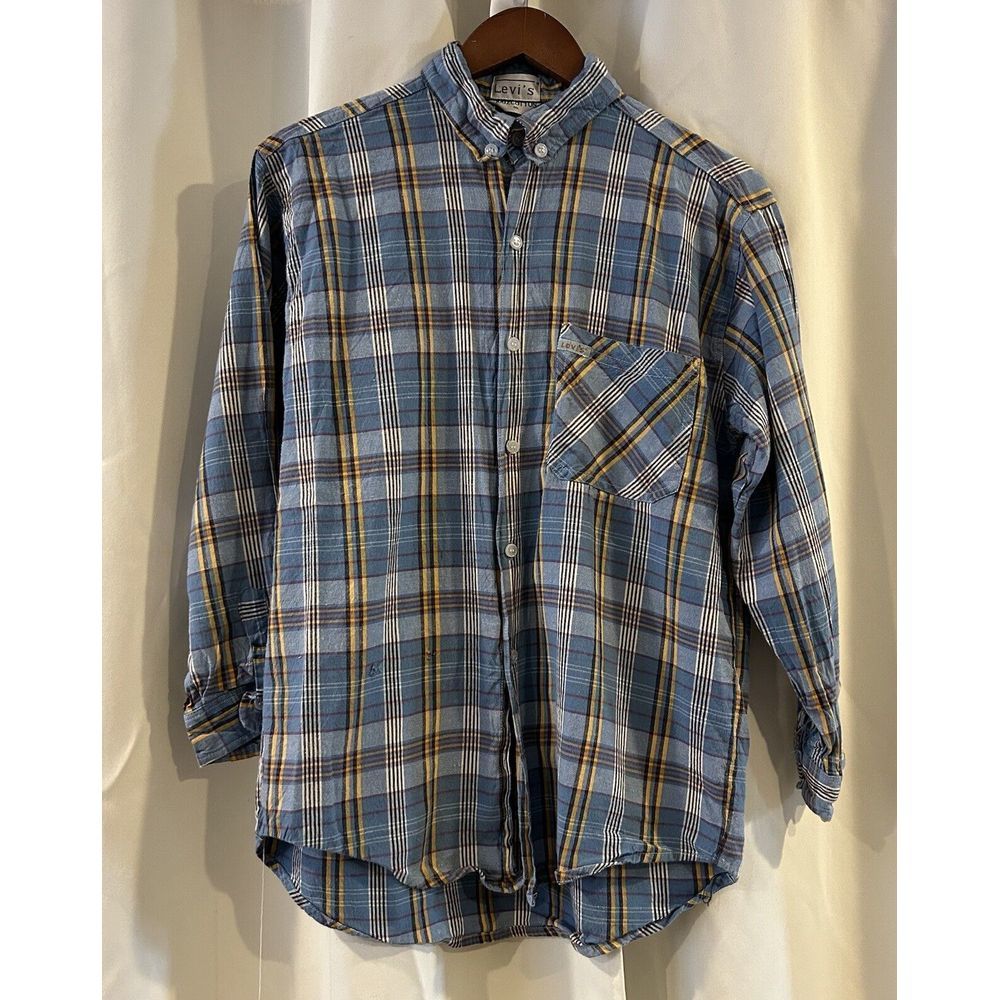 Levi’s Vintage 70/80s Plaid Long Sleeve